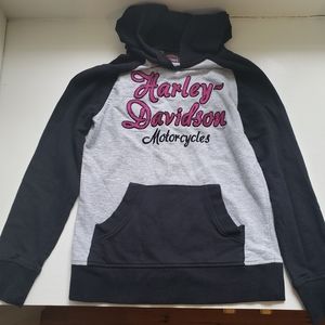 Girls Harley Davidson Hoodia 10/12